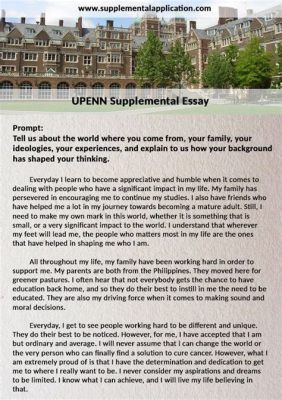 Does UPenn Have Supplemental Essays?