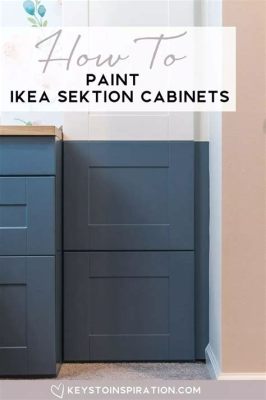 How to Paint IKEA Cabinets